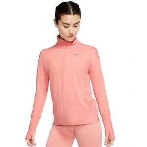 NWT Nike Women’s Dri Fit Running long sleeve shirt quarter zip with thumbholes L
